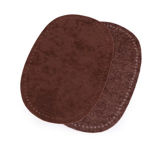 Stylish Suede Iron-on Patches Pack of 2 Perfect for Strengthening and Patching Clothing image 5