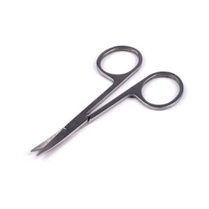 Embroidery scissors tip curve 3.54&quot; / tool for precise cuts, lace, Hardanger embroidery
