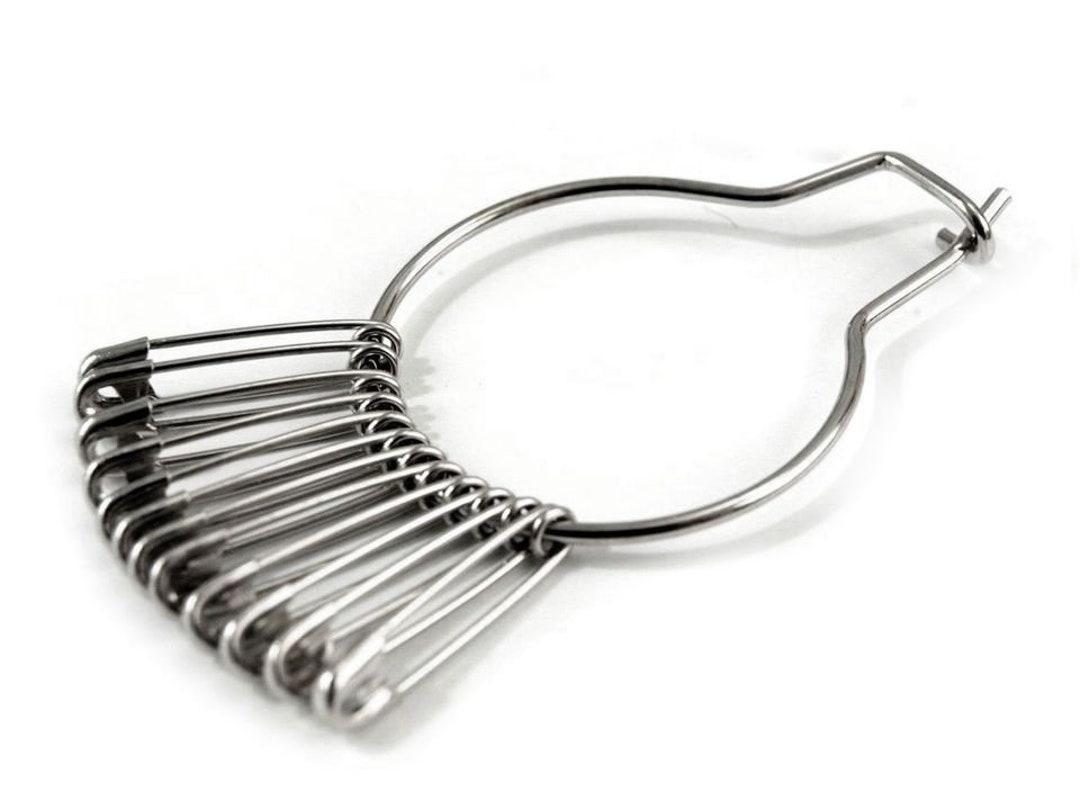 Mr. Pen – 500 Spille Da Balia Mini In Acciaio Inox, 3,8 Cm, Argento, Con Scatola Portaoggetti - 2