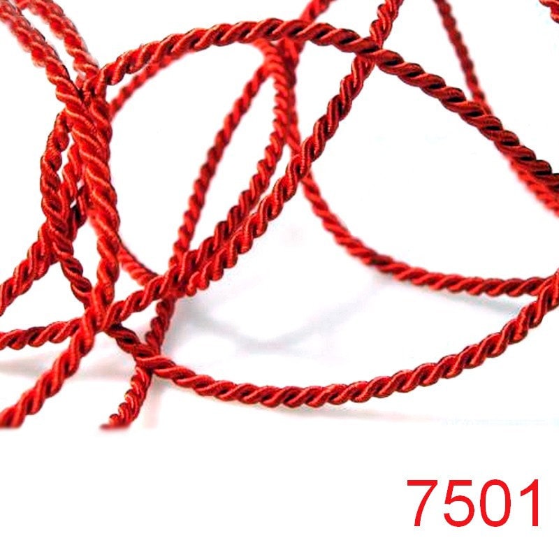 Twisted Cord 2,8mm, 3 meters, many colours,