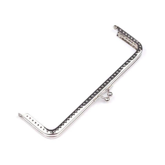 Sew in Silver Metal Purse Frame 15cm Metal Wallet Frame Sewing