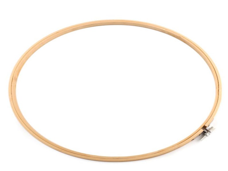 Wooden embroidery hoop / 10-15-19 cm / drum hoop embroidery frame round embroidery circle, wood embroidery circle, wooden frame image 6