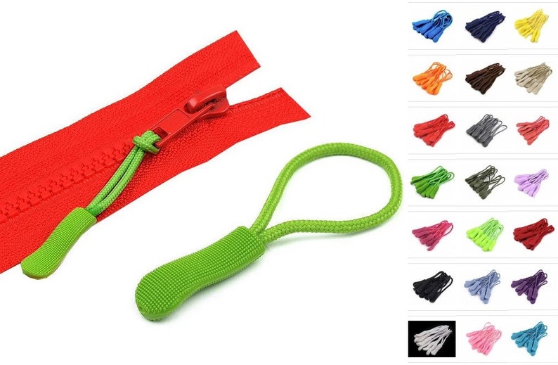 4 Stylish Zipper Loop Puller Upgrade Your Bag or Jacket 画像 1