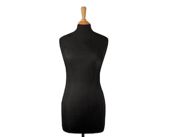 Manichino in lycra / nero, bianco, avorio / manichino busto / copertina protettiva sarta manichino