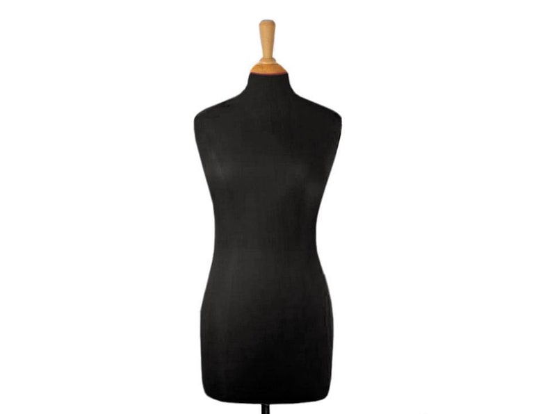 Housse mannequin lycra / noir, blanc, ivoire / Housse pour buste de mannequin / couverture de protection mannequin couturière image 4