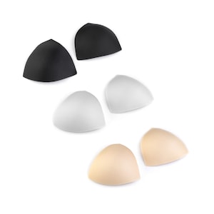 2 Corset / Swimwear Bra Replacement Pads / elastic bra cup reinforcements, pads for bra, corset, dress, swimsuit
