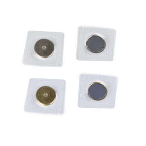 2 Hidden Magnetic Snaps to sew Ø19 mm / magnetic sewing clasps