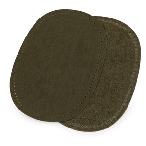 Stylish Suede Iron-on Patches Pack of 2 Perfect for Strengthening and Patching Clothing image 3