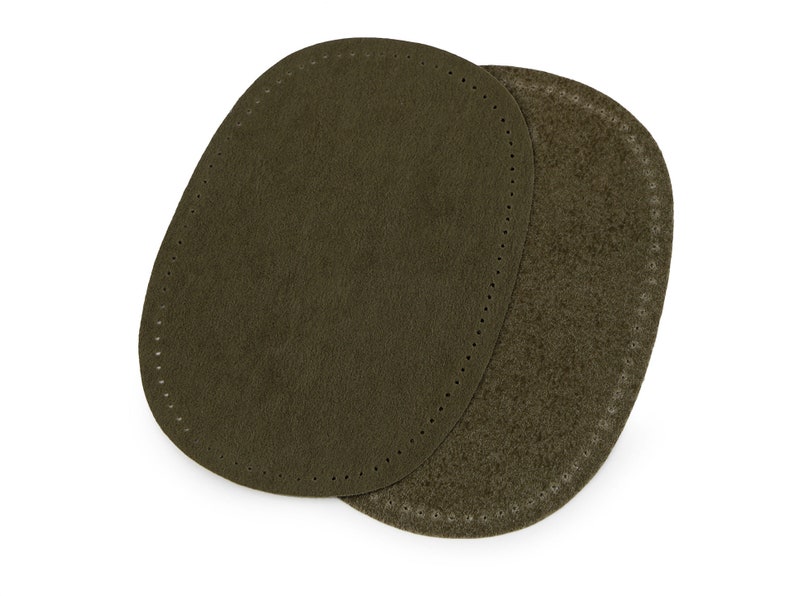 Stylish Suede Iron-on Patches Pack of 2 Perfect for Strengthening and Patching Clothing image 3