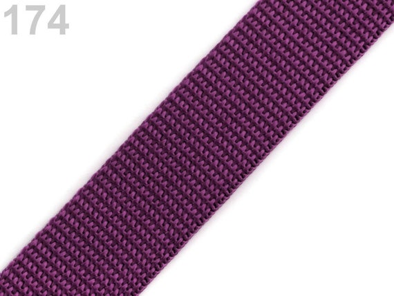 Sangle corde tressee multicolore 18mm en coton / Sangles en coton  bandoulières anses de sac, ceintures, cabas, besaces -  France