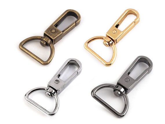 sac /à dos Lot de 25 mousquetons pivotants en plastique pour sangles de sac accessoires de loisirs cr/éatifs Webbing size:1-1//2 porte-cl/és 38mm
