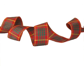 Ruban tartan écossais Cameron / Toutes largeurs / Ruban écossais, ruban à carreaux, ruban plaid