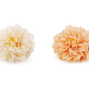 Fabric flower 6cm / Many colors / fabric flower embellishment, fabric flower brooch / bridal flower, wedding flower, hair flower