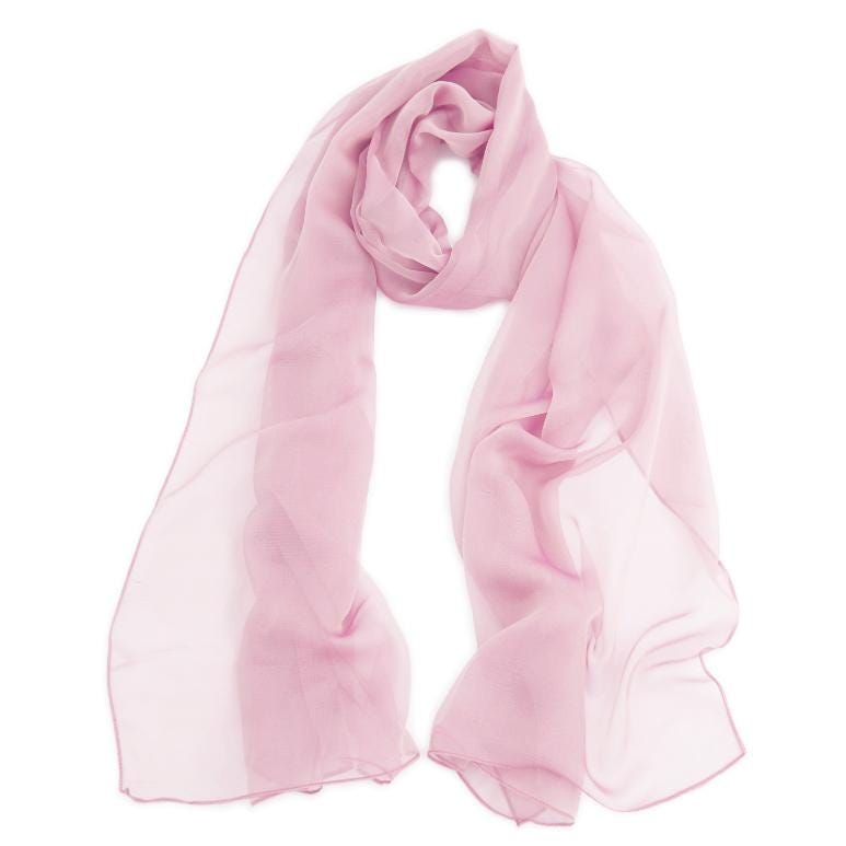 Fazzoletto Collo Seta Sciarpa In Raso Di Seta 50x50 Cm