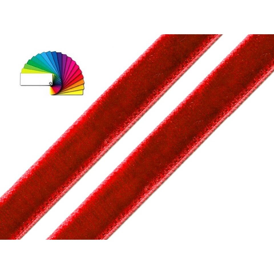 Velvet ribbon 9 mm | Etsy