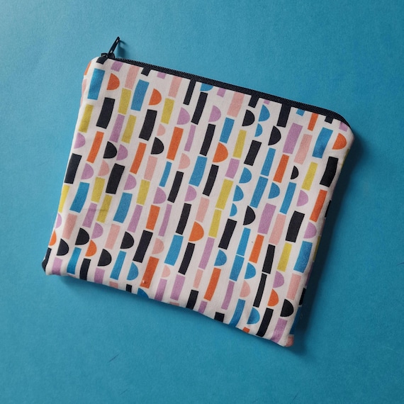 Small Cosmetic Pouch with waterproof lining