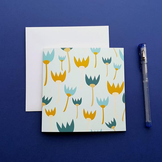 TULIP CARD - BLANK