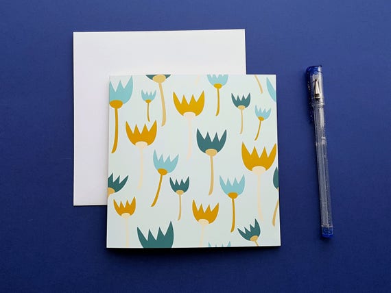 TULIP CARD - BLANK