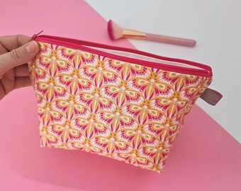 Butterfly Cosmetic Bag / Makeup Bag / Wet Bag