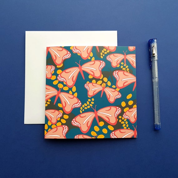 BUTTERFLY GREETING CARD