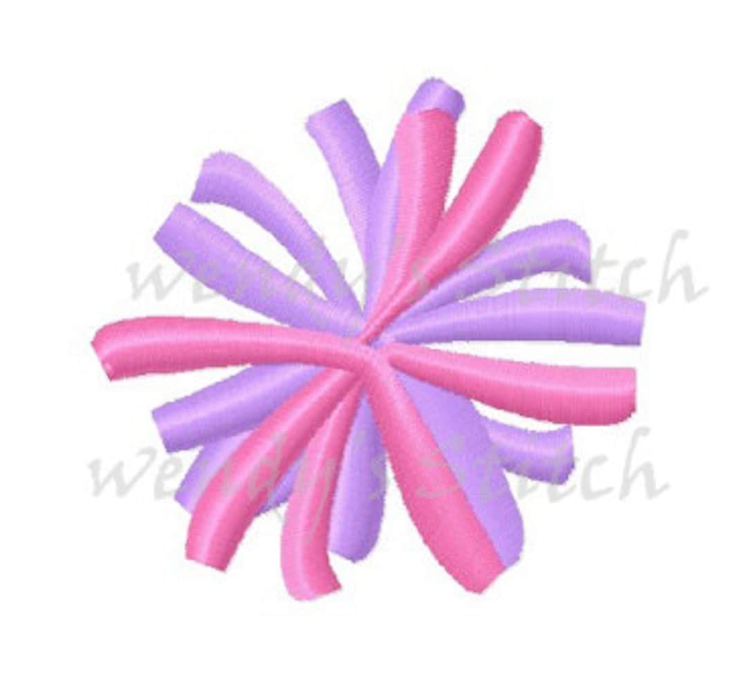 Cheerleader Pom Pom Machine Embroidery Design Instant Download - Etsy