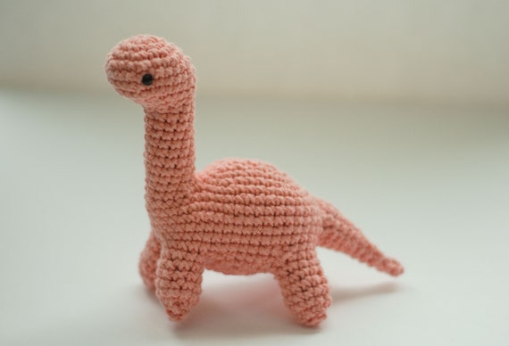 pink stuffed dinosaur