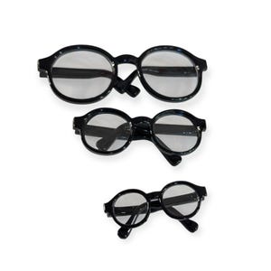 Black doll glasses