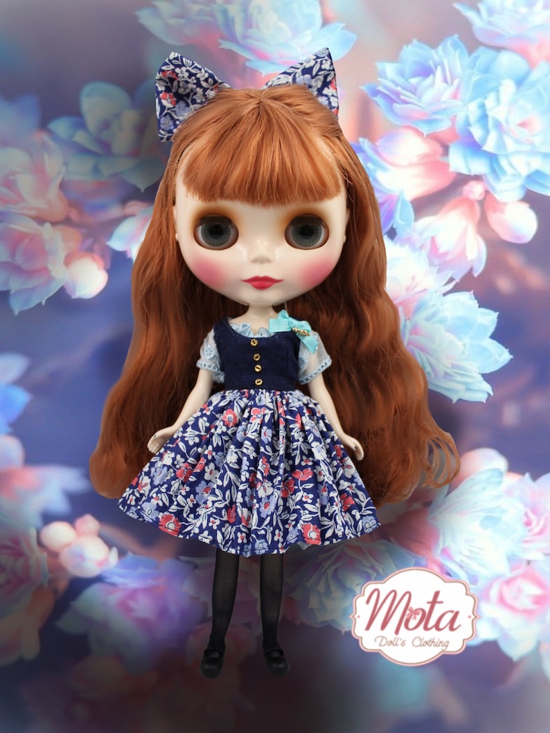 Blythecon Minneapolis outfit blue sky for neo blythe doll