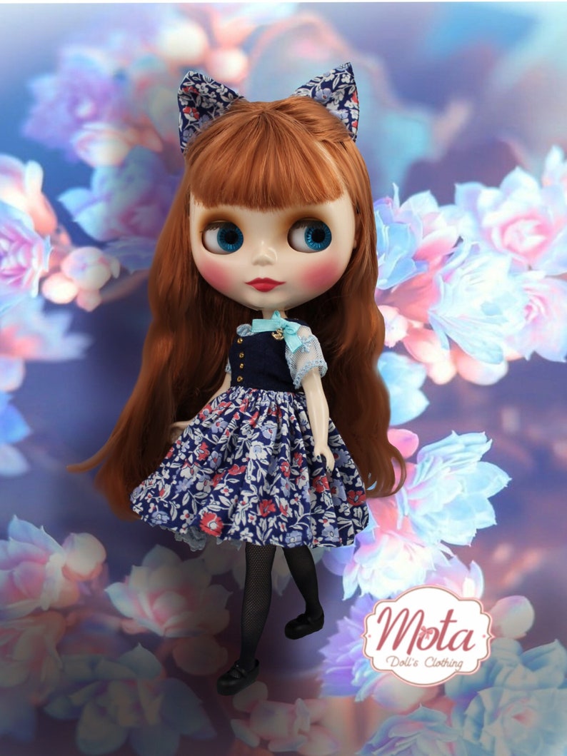 Blythecon Minneapolis outfit blue sky for neo blythe doll