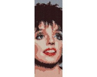 Instant Download Beading Pattern Peyote Stitch Bracelet Liza Minnelli Seed Bead Cuff