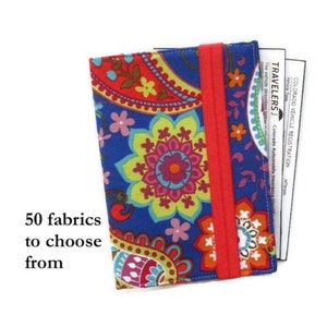Car Registration & Insurance Holder To Keep Auto Documents Organized - Pick Your Fabric