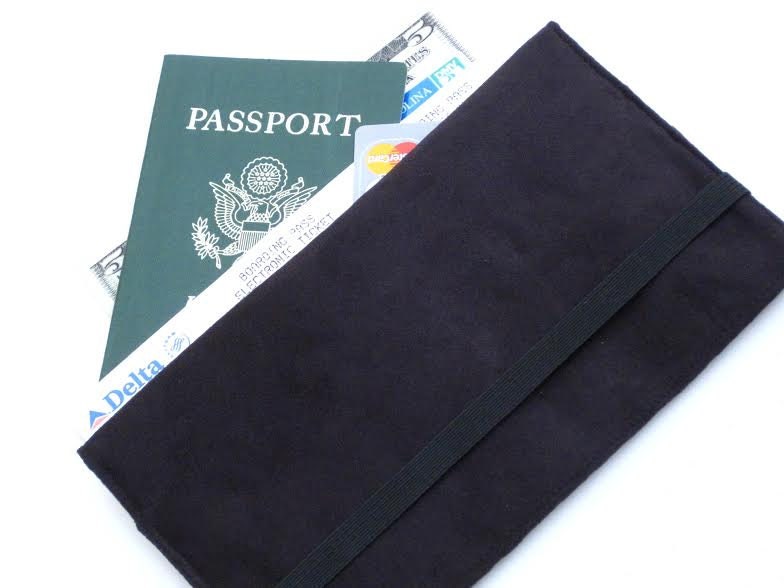 CUSTOM Boarding Passport Holder, Holds 6 8 Passports, APO Address, International Travel
