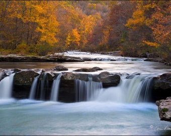 Nature Photography, Kings River Falls, Arkansas, Ozarks, Waterfall, Madison County