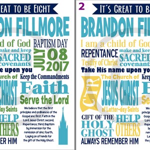 Baptism Personalized Subway Art -gift - Printable Poster - Wall Art ...