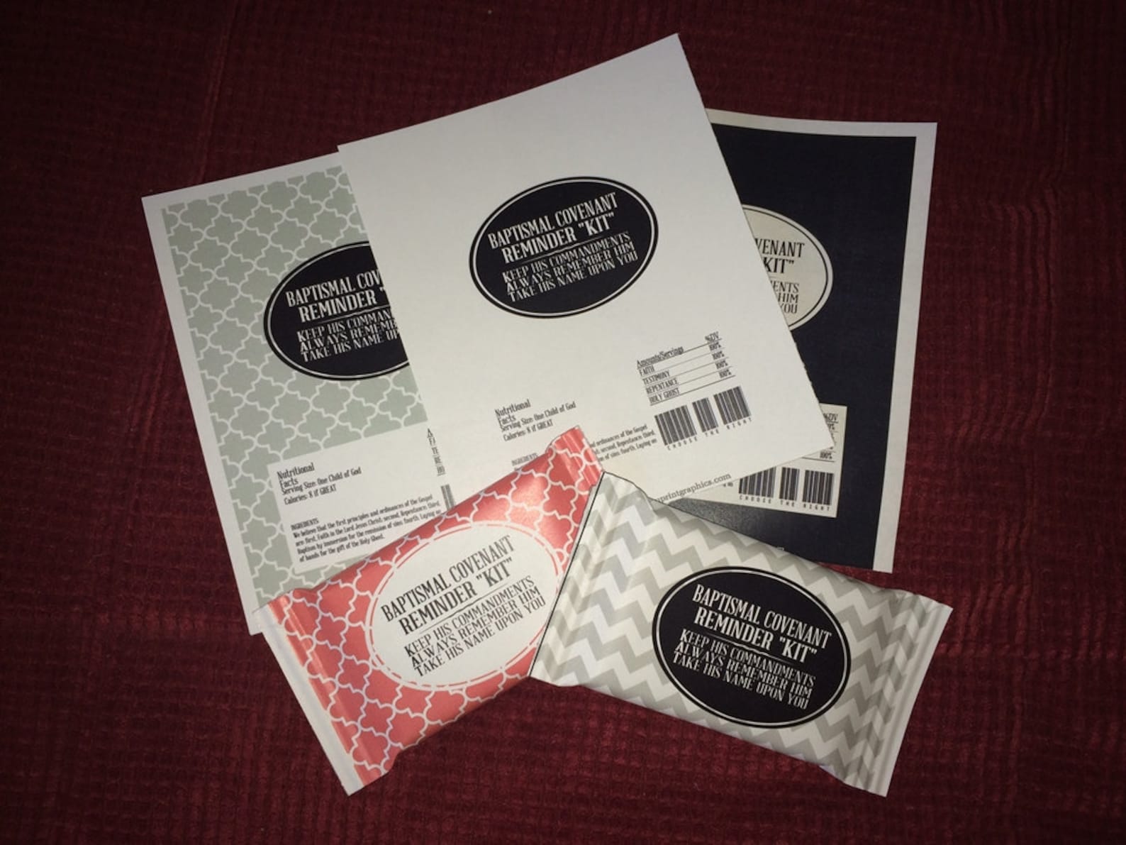 LDS Baptism Kit Kat Wrappers INSTANT - Il 1588xN.730298694 Asvz 