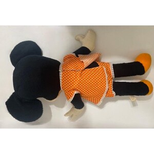 Peluche vintage de Minnie Mouse de Walt Disney Productions, California. imagen 6