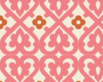 INDIAN SUMMER By Zoe Pearn Designs - Fabric - Damask in Pink - Riley Blake Designs - Quilting - Sewing - Home Decor - Floral