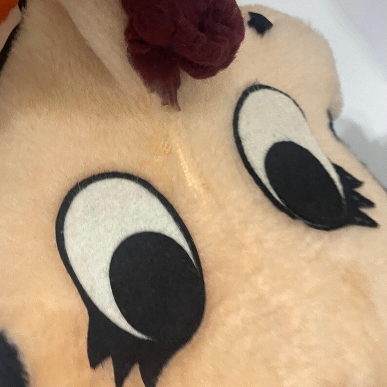 Peluche vintage de Minnie Mouse de Walt Disney Productions, California. imagen 8