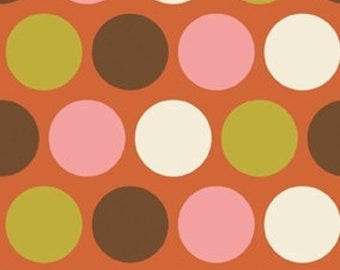 INDIAN SUMMER by Zoe Pearn Designs ~ Fabric ~ Big Dot in Orange ~ Riley Blake Designs ~ Quilting ~ Sewing ~ Home Decor