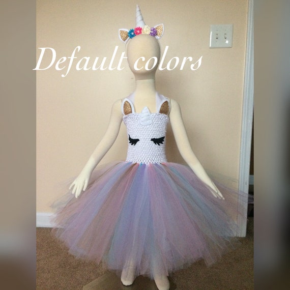 etsy unicorn tutu