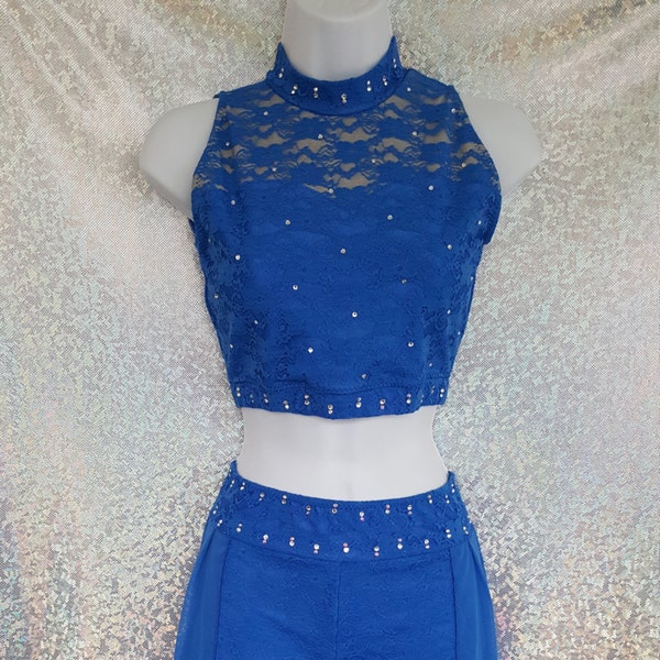 White and Rainbow Lyrical Costume