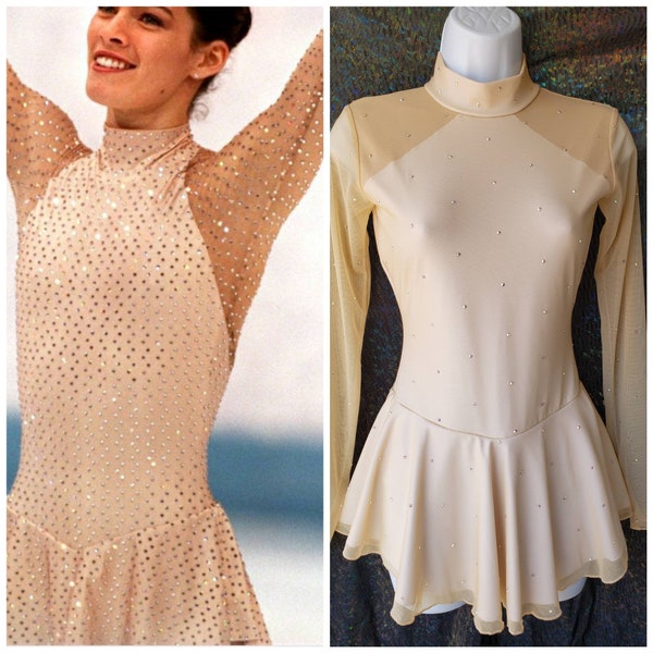 style 05 - Nancy Kerrigan replica dress with BLING!!