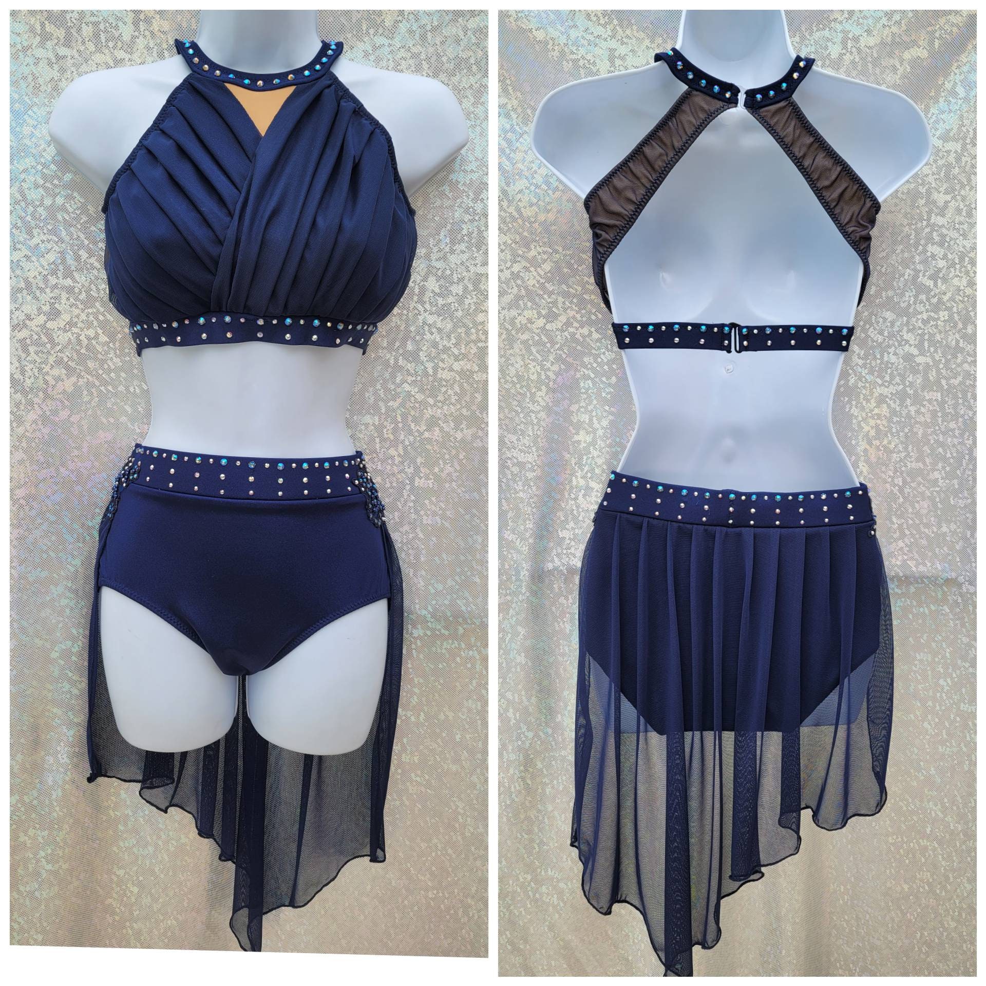 Lyrical Two Piece Dance Costumes