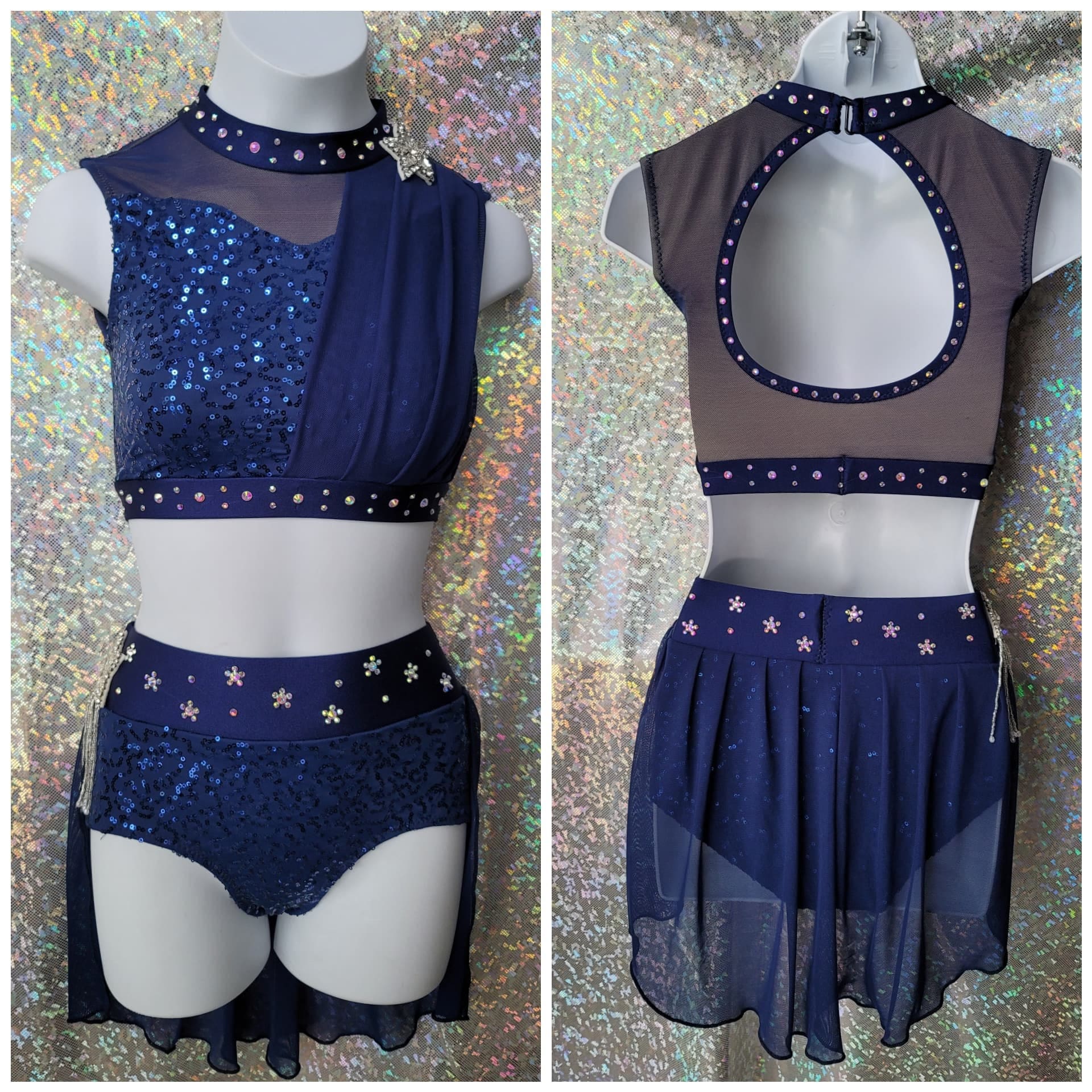 洋服ダンス Style 2213 - Kids Dance Costume With BLING!! ANY COLOR - Etsy