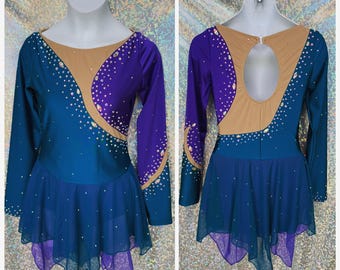 style 2608 - Ice Skating Dress with BLING!! ANY color