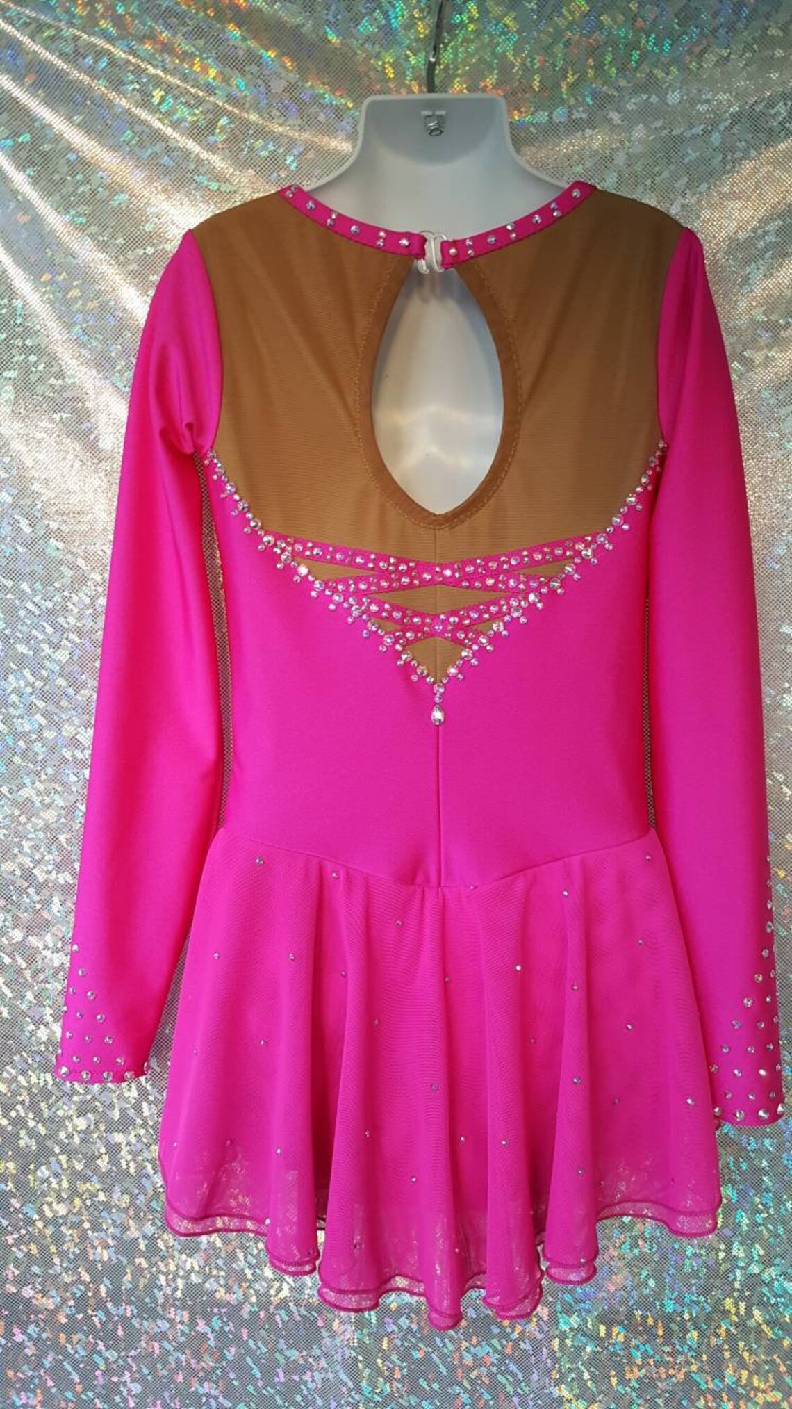 Style 8812 Dance or Skate Costume With BLING Any Color Etsy