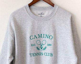 Tennis Sweatshirt Etsy