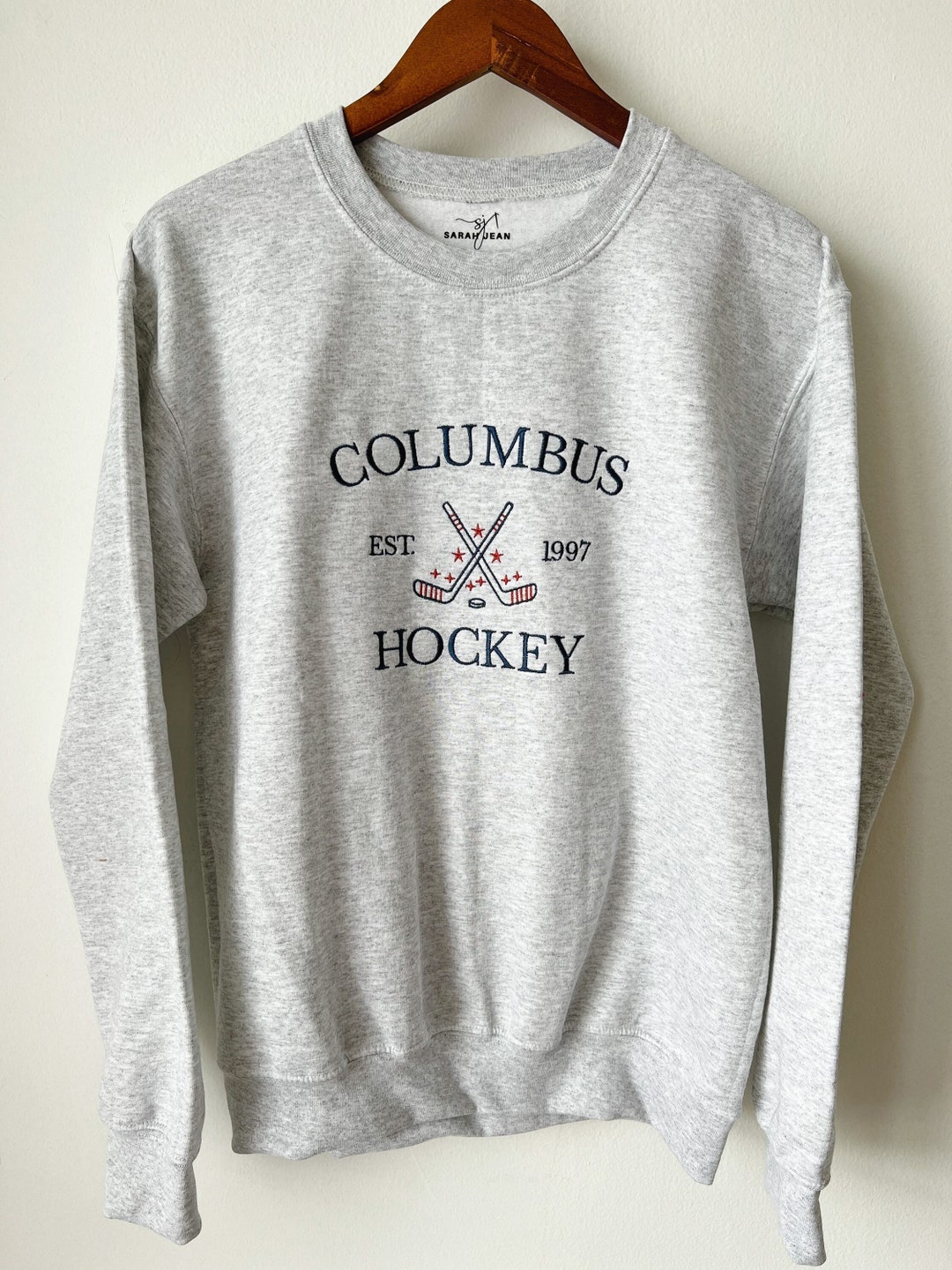 CustomCat Philadelphia Flyers Vintage NHL Crewneck Sweatshirt Sport Grey / 5XL