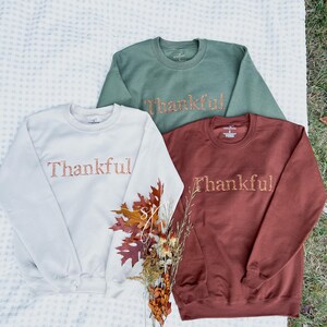 Thankful- X 3 Sweatshirt