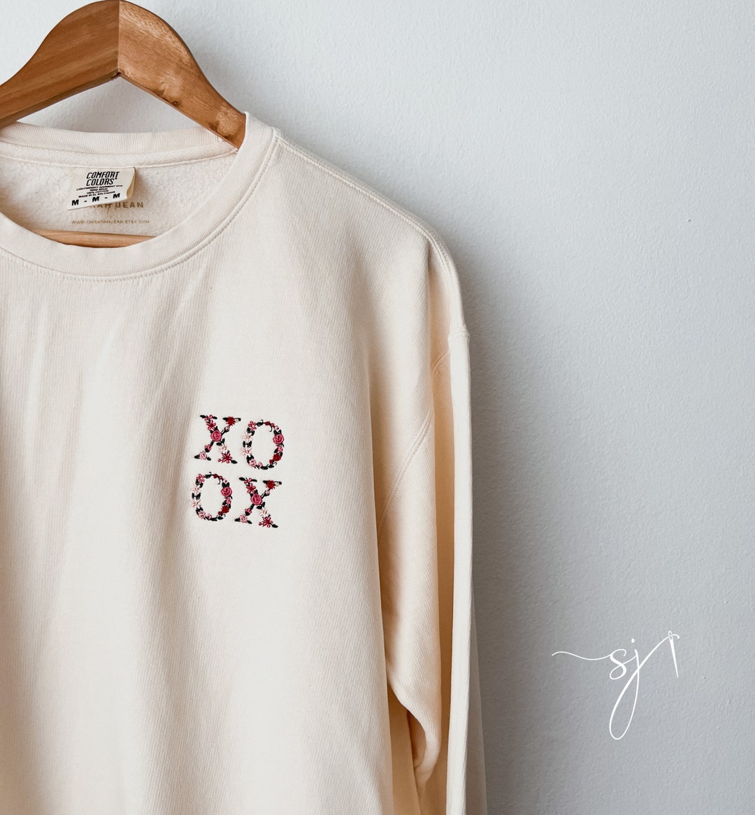 Valentine XOXO Embroidered Short Sleeve main image 0